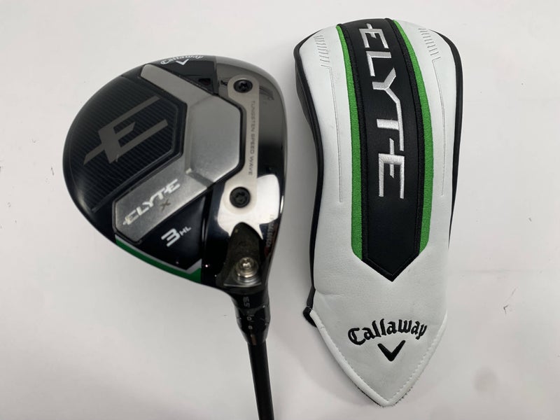Callaway Elyte X 3HL Fairway Wood 16.5* Vanquish 4 R2 Senior RH HC