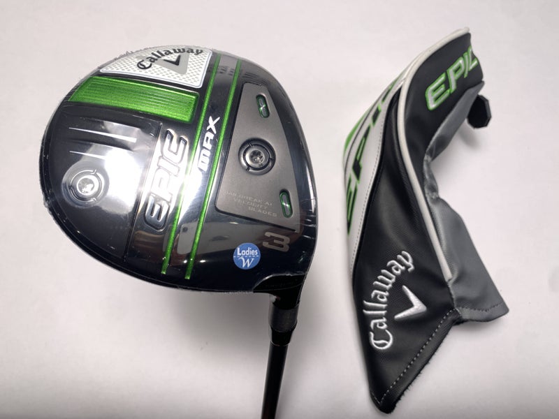 Callaway EPIC Max 3 Fairway Wood 15* Project X Cypher Forty 4.0 Ladies RH HC NEW