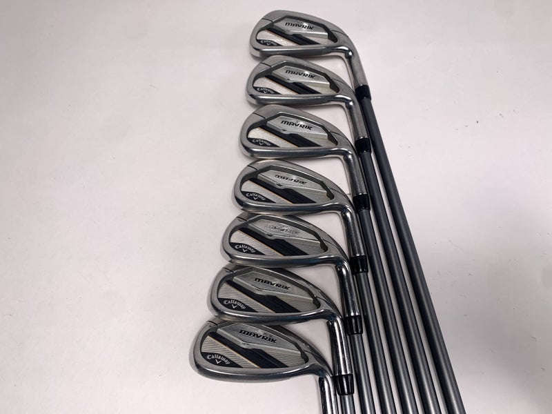 Callaway Mavrik Iron Set 5-PW+GW Project X Catalyst 55 Senior Graphite Mens RH