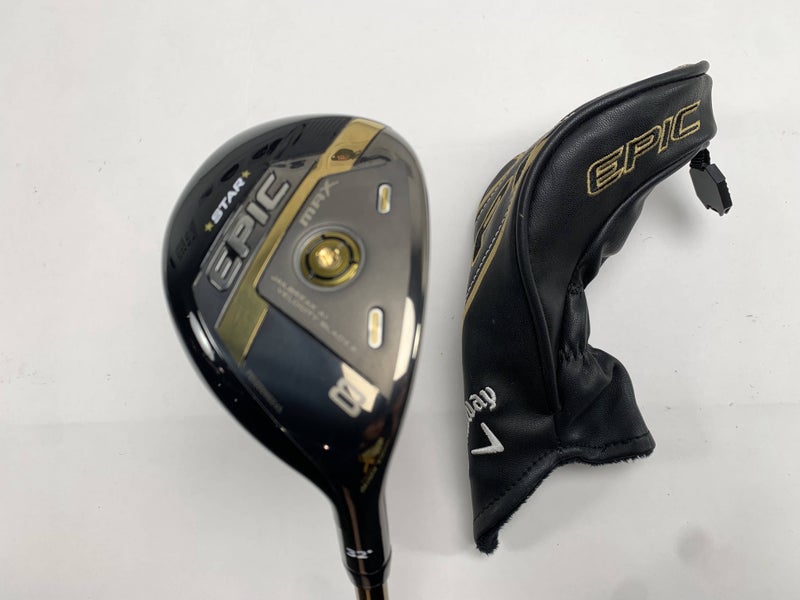 Callaway EPIC MAX Star 8 Hybrid 32*  ATTAS Speed Series 40g Ladies RH HC NEW
