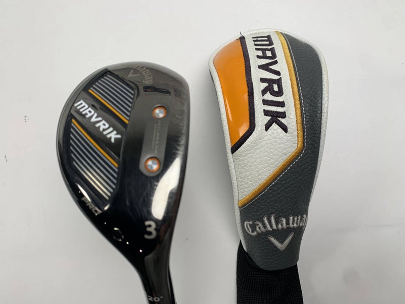 Callaway Mavrik Pro 3 Hybrid 20* KBS Hybrid 80g Extra Stiff Graphite Mens RH HC