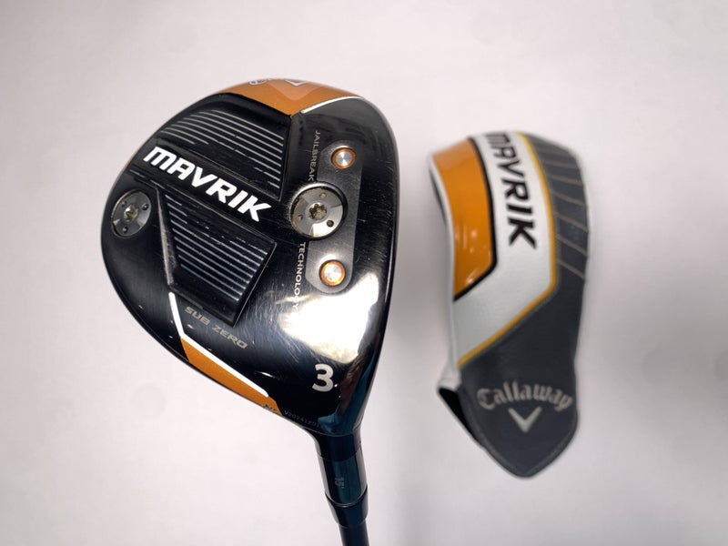 Callaway Mavrik Sub Zero 3 Fairway Wood 15* Aldila Rogue 130 MSI 70g Mens RH HC