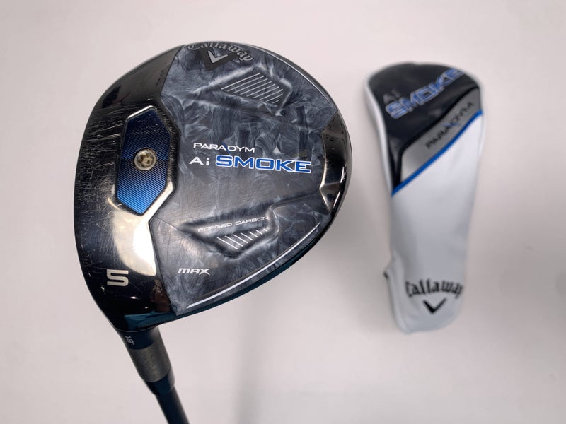 Callaway Paradym Ai Smoke Max D 5 Fairway 18* Tensei Blue AV Xlink Stiff LH HC