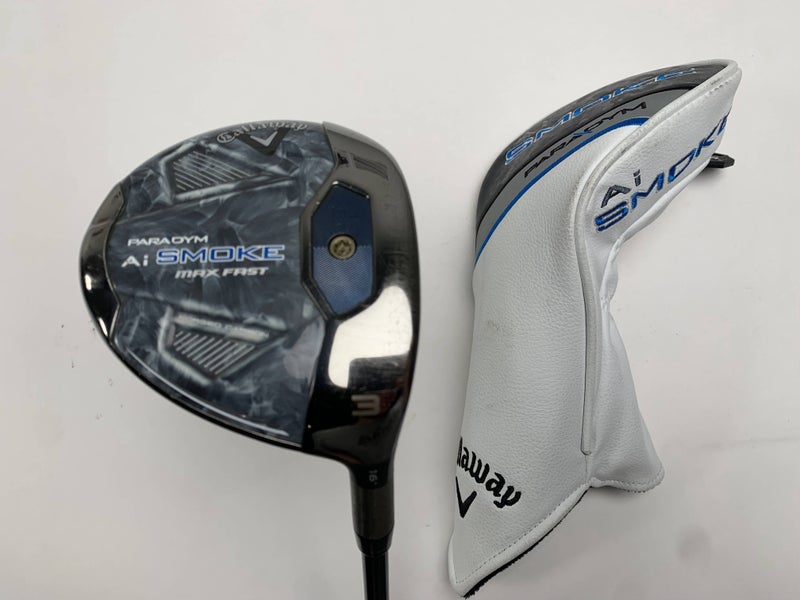 Callaway Paradym Ai Smoke Max Fast 3 Fairway 16* Tensei Blue R2 40g Senior RH HC