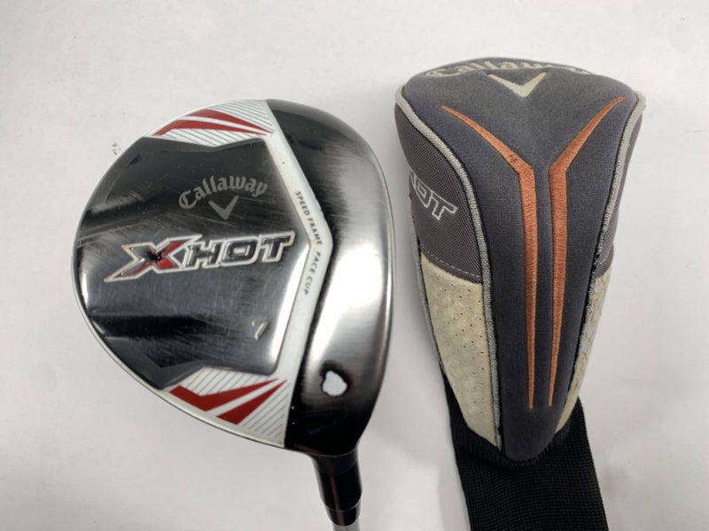 Callaway X Hot 19 7 Fairway Wood 21* Project X PXv Senior Graphite Mens RH HC