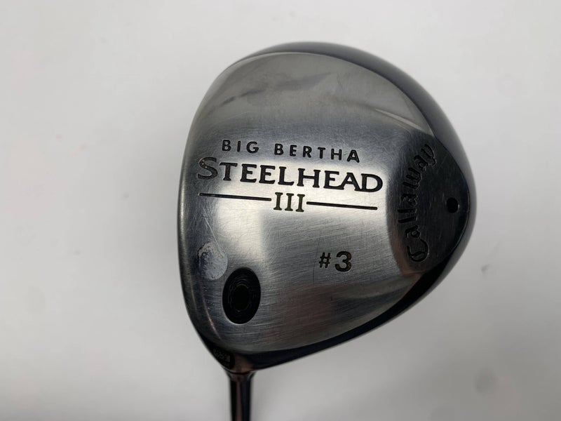 Callaway Steelhead III 3 Fairway Wood 15* System III Regular Graphite Mens LH