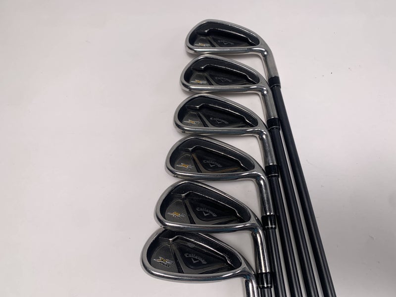 Callaway X2 Hot Iron Set 5-PW X2 Hot 55g Senior Graphite Mens RH