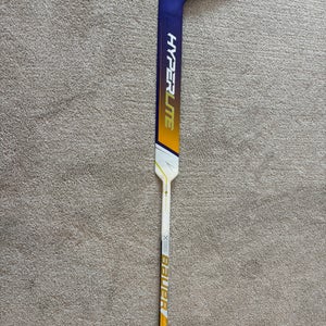 Senior Bauer Hyperlite Regular Goalie Stick 26" Paddle Pro Stock (Used)