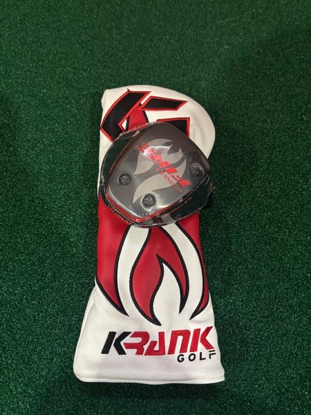 Krank Golf Formula Fire Pro Tour 7.5 Driver Head NEW ! in plastic with cover