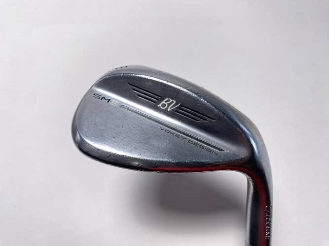 Titleist Vokey SM9 Tour Chrome Lob Wedge LW 58* 12 D-Grind SteelFiber i95 Reg RH