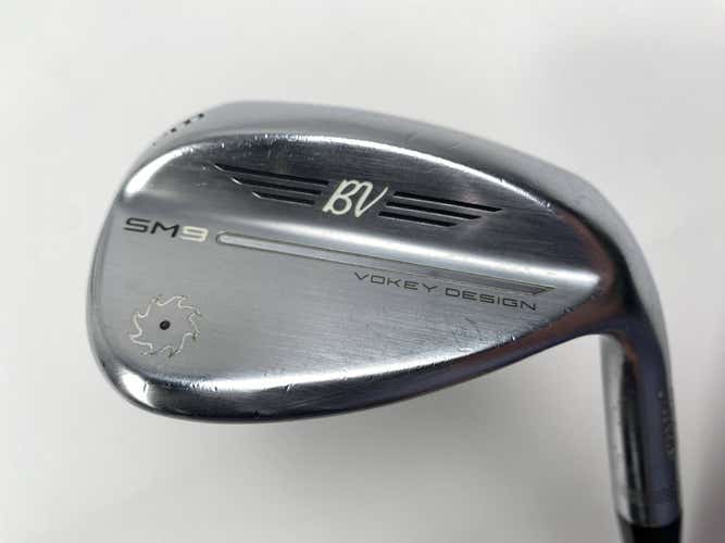 Titleist Vokey SM9 Tour Chrome Wedge 58* 12  DG S400 Tour Issue Stiff Steel RH