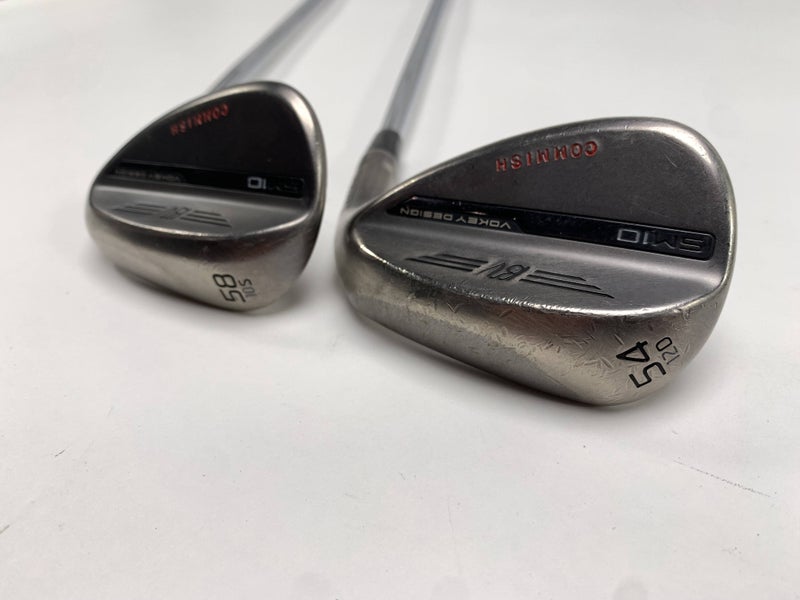 Titleist Vokey SM10 Tour Chrome Wedge Set 54* 12 | 58* 10 TT DG105 R300 Mens RH