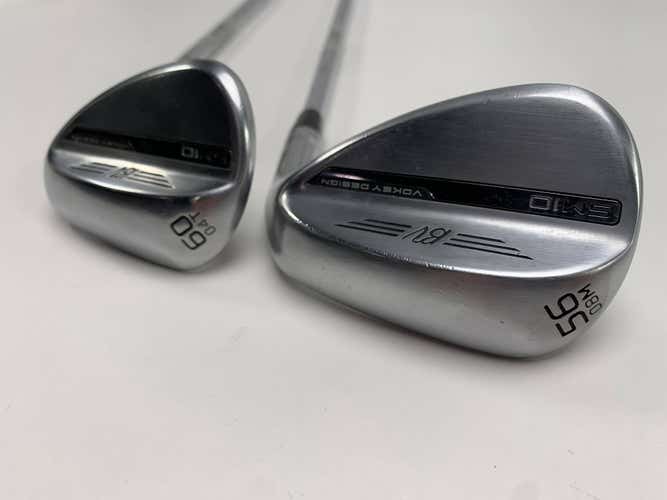 Titleist Vokey SM10 Tour Chrome Wedge Set 56* 8 | 60* 4 Wedge Steel Mens RH