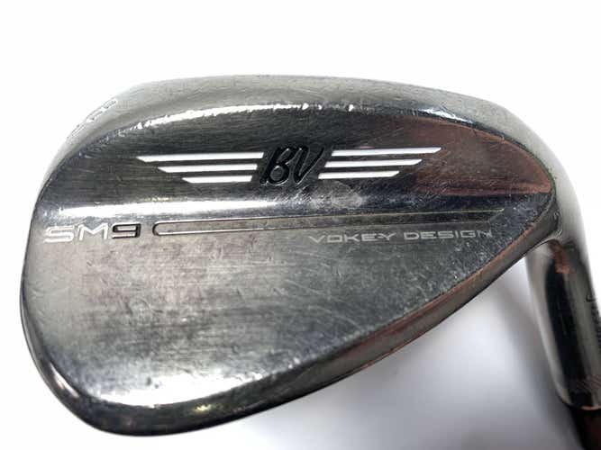 Titleist Vokey SM9 Tour Chrome Lob Wedge LW 58* 8 M-Grind Wedge Steel Mens RH