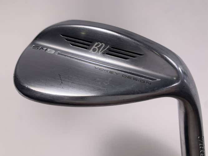 Titleist Vokey SM9 Tour Chrome Lob Wedge LW 60* 8M SteelFiber i95 Regular RH