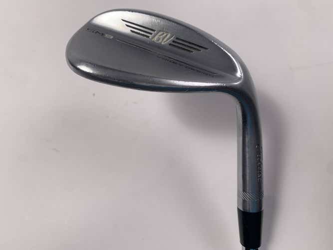 Titleist Vokey SM9 Tour Chrome Lob Wedge LW 58* 8 Bounce M-Grind Wedge Mens RH