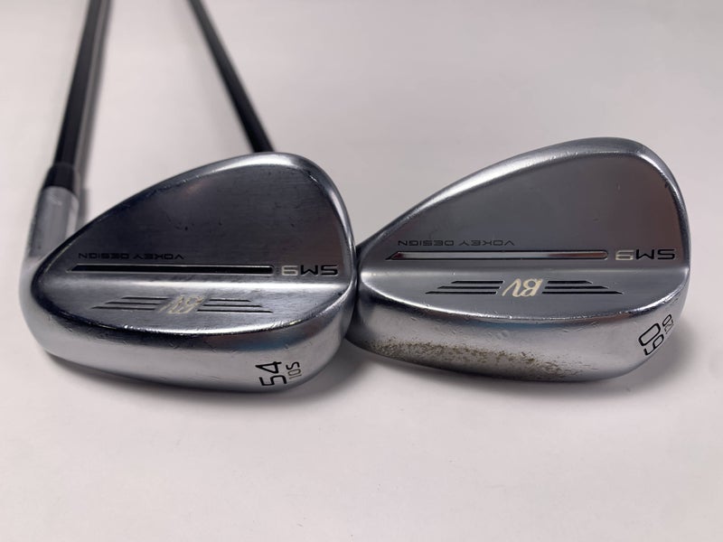 Titleist Vokey SM9 Tour Chrome Wedge Set 54* 10 | 60* 12 Tensei Red Mens RH
