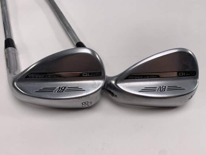 Titleist Vokey SM10 Tour Chrome Wedge Set 54* 12 | 58* 14 SM10 Wedge Steel RH