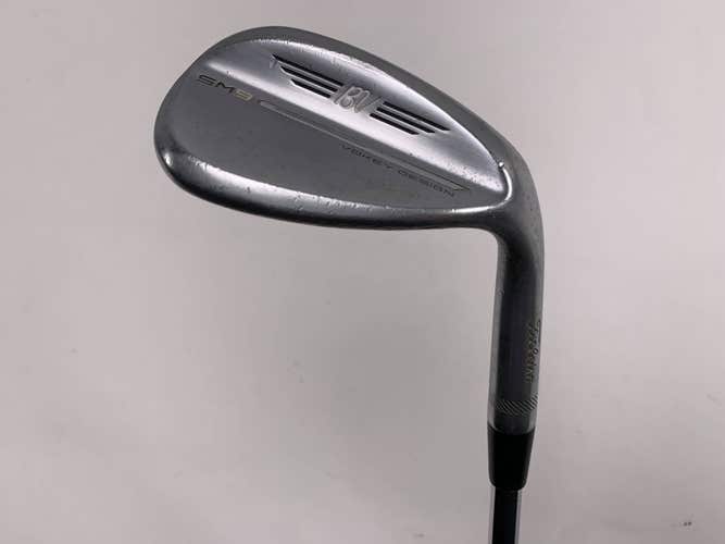 Titleist Vokey SM9 Tour Chrome Lob Wedge LW 60* 10 Bounce S-Grind Wedge Mens RH