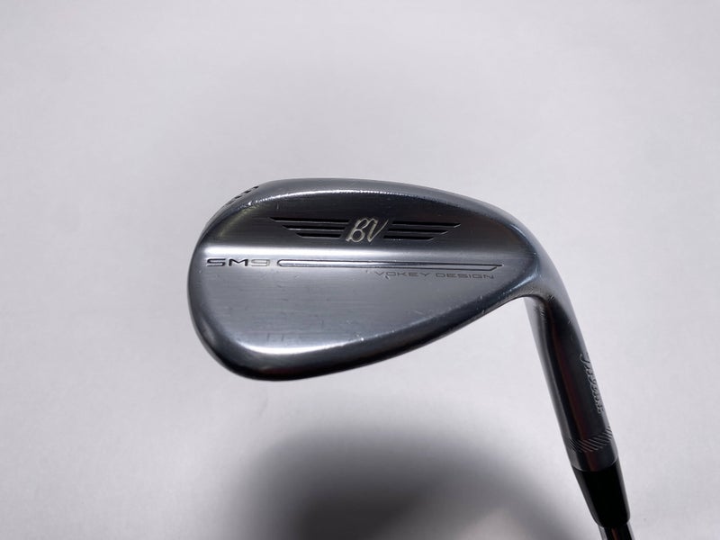 Titleist Vokey SM9 Tour Chrome Lob Wedge LW 58* 8 M-Grind Wedge Steel Mens RH