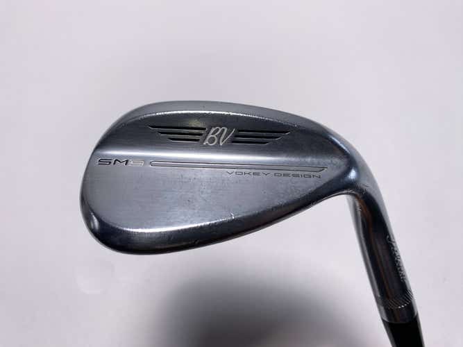 Titleist Vokey SM9 Tour Chrome Lob Wedge LW 58* 10 S-Grind Wedge Steel Mens RH