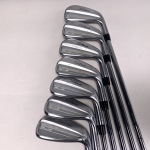 Titleist T150 2023 Iron Set 4-PW KBS Tour Stiff Steel Mens RH Oversize Grips