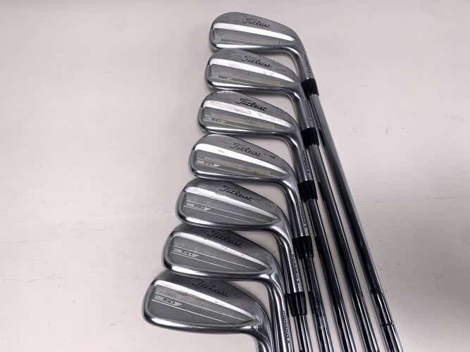 Titleist T150 2023 Iron Set 4-PW KBS Tour Stiff Steel Mens RH Oversize Grips