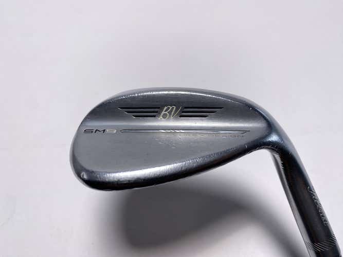Titleist Vokey SM9 Tour Chrome Lob Wedge LW 58* 8 Bounce M-Grind Wedge Mens RH