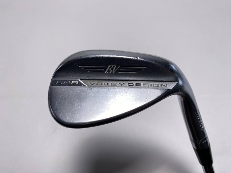 Titleist Vokey SM9 Tour Chrome Lob Wedge LW 58* True Temper AMT Red R300 Mens RH