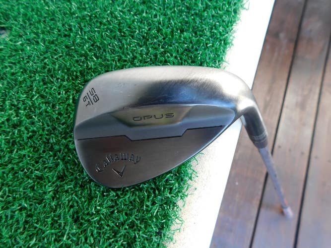 Callaway OPUS Black 58.06T* Lob Wedge w/ N.S. PRO MODUS 125g Wedge Flex