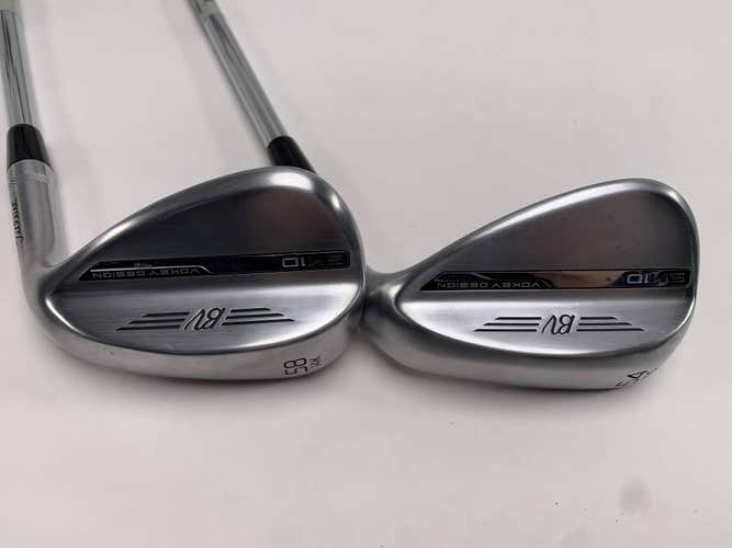 Titleist Vokey SM10 Tour Chrome Wedge Set 54* 10 | 58* 14 SM10 Wedge RH