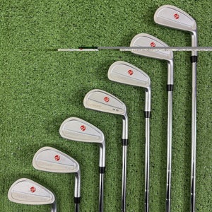 Scott Golf SG-03 Forged Iron Set 4-PW KBS Tour 120 Stiff Flex +3/4 Long