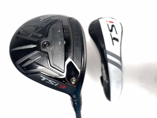 Titleist TSi3 3 Fairway Wood 15* Project X HZRDUS Smoke 6.5 TX Mens RH HC