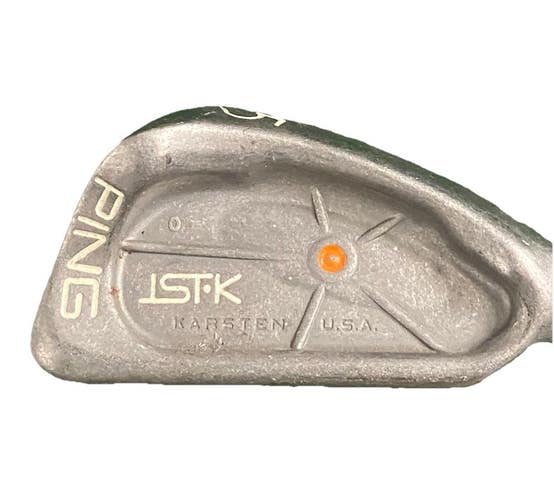 Ping ISI 5 Iron Orange Dot 2* Flat Cushin JZ Stiff Steel 37.5" RH Factory Grip