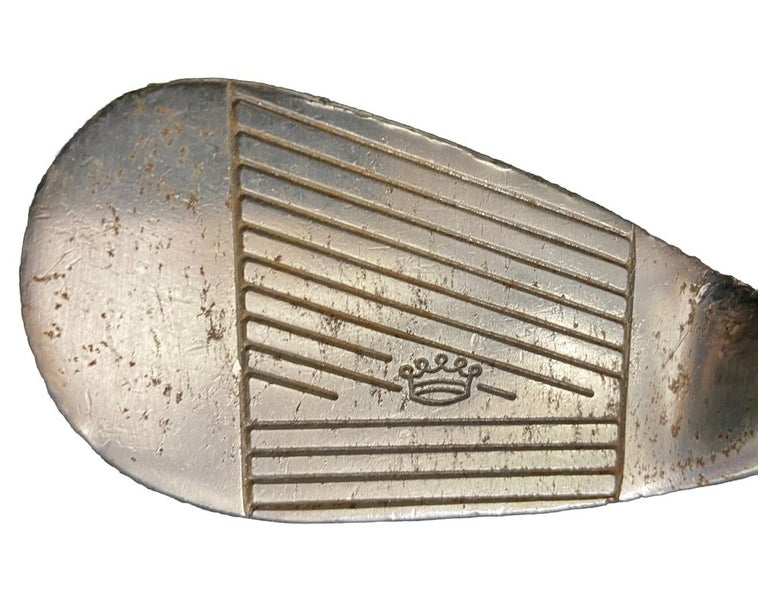Walter Hagen Power Groove 7 Iron RH Fluted Steel 35.5" Distressed Vintage Grip