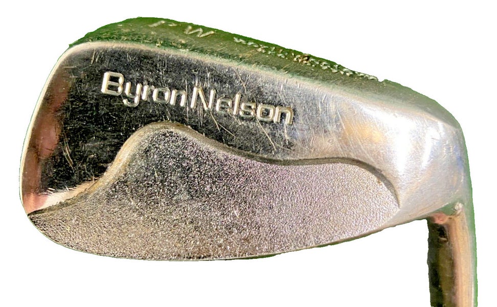 Byron Nelson Northwestern Pitching Wedge Reg No 7711 Stiff Steel 35" RH New Grip
