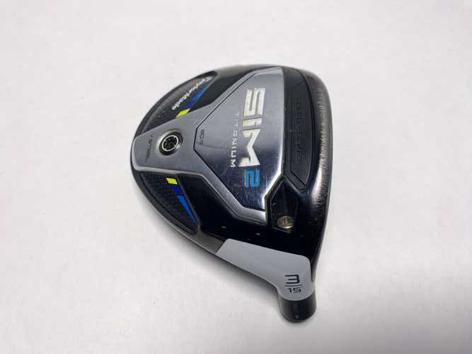 TaylorMade SIM2 Titanium 3 Fairway Wood 15* HEAD ONLY Mens RH