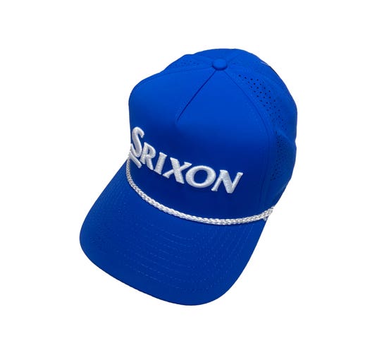 NEW Srixon Tour Tech Rope Blue Adjustable Snapback Golf Hat/Cap
