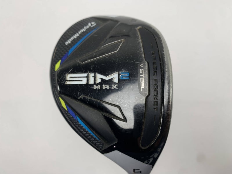 TaylorMade SIM2 MAX Rescue 6 Hybrid 28* Fujikura Ventus Blue 6R Mens RH HC