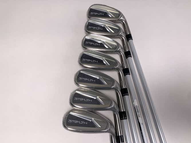 TaylorMade Stealth HD Iron Set 5-PW+GW Aldila Ascent 45g Ladies Graphite RH NEW