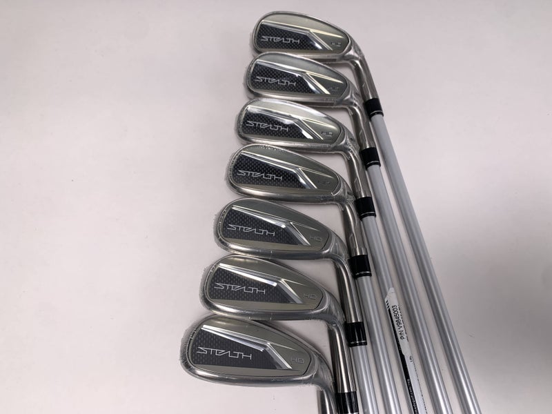 TaylorMade Stealth HD Iron Set 5-PW+GW Aldila Ascent 45g Ladies Graphite RH NEW