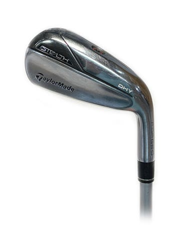 TaylorMade Stealth DHY Forged 22* 4 Iron/Hybrid Graphite Aldila Ascent 75 Stiff