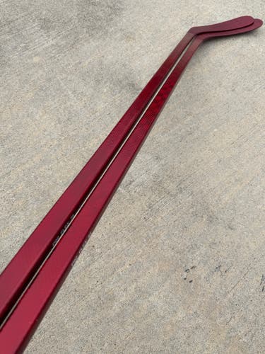 2 Pack Red Blackout Pro Stock Hockey Stick Grip P92 Right