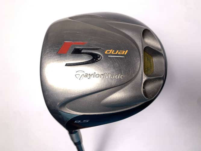 TaylorMade R5 Dual Driver 9.5* MAS2 Regular Graphite Mens LH