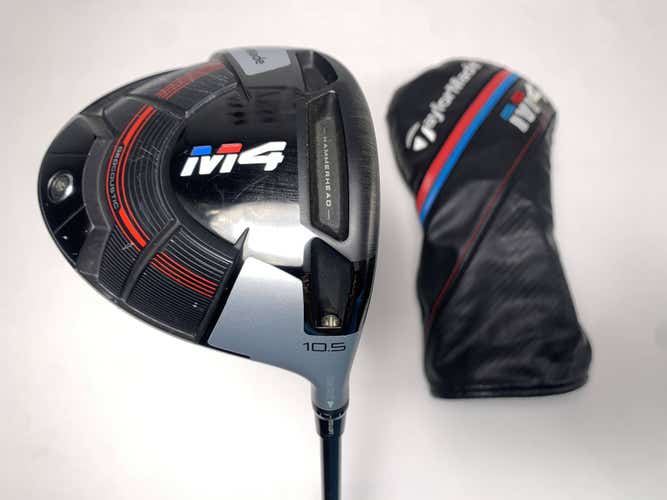 TaylorMade M4 Driver 10.5* Fujikura Atmos 5R Regular Graphite Mens RH HC