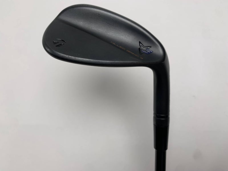 TaylorMade Milled Grind 3 Raw Black Gap Wedge GW 50* 9 MMT 75g Stiff Mens RH NEW