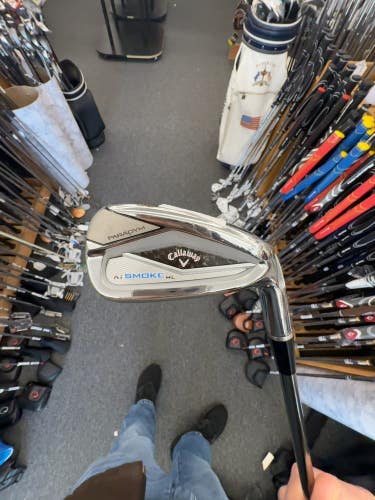 Callaway Paradym Ai Smoke HL 7 Iron used once