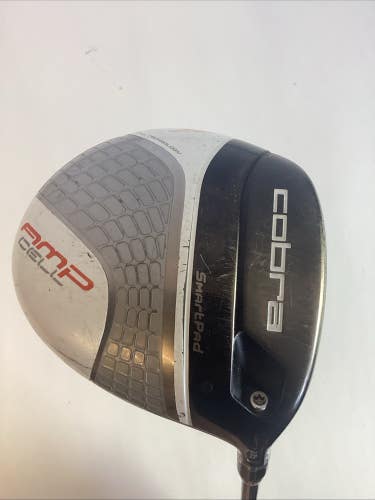 Cobra Amp Cell Silver Driver 10.5* With Lite Flex Seniors Graphite Shaft