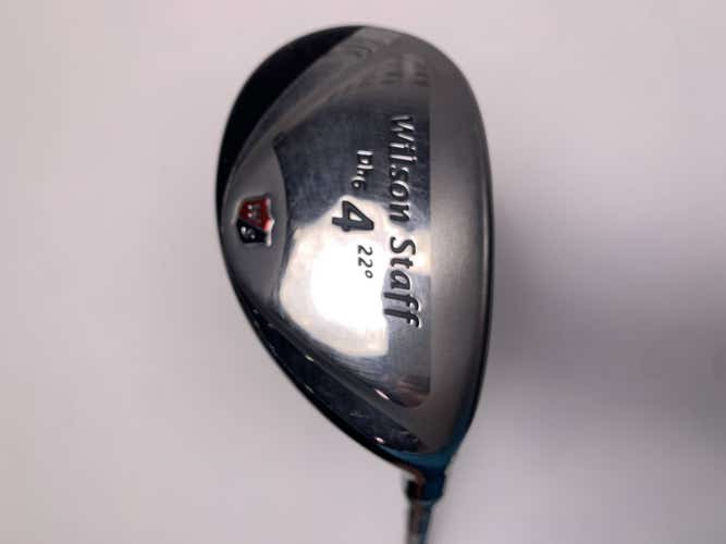 Wilson Staff DH6 4 Hybrid 22* Aldila NVS Orange 85g Regular Graphite Mens RH