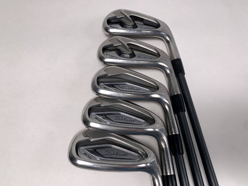 Titleist T300 Iron Set 6-PW Accra 60i Senior Graphite Mens RH Midsize Grips